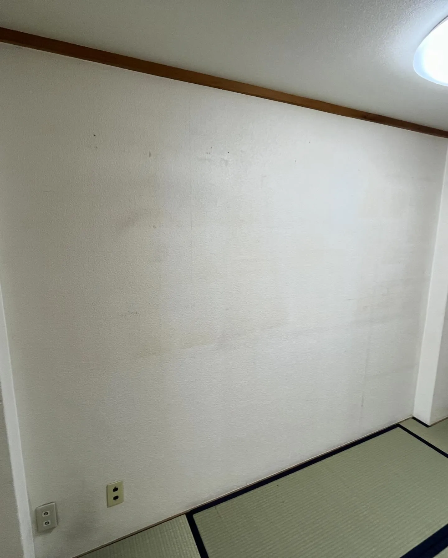 市川市行徳の空室3DKアパートの壁紙再生完了✅